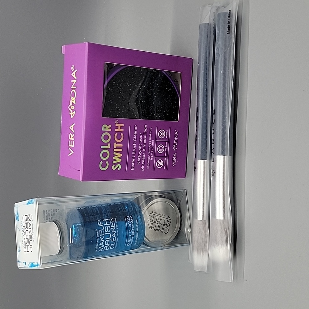 Laruce Makeup Brush Duo & Brush Cleaners - Picture 15 of 15